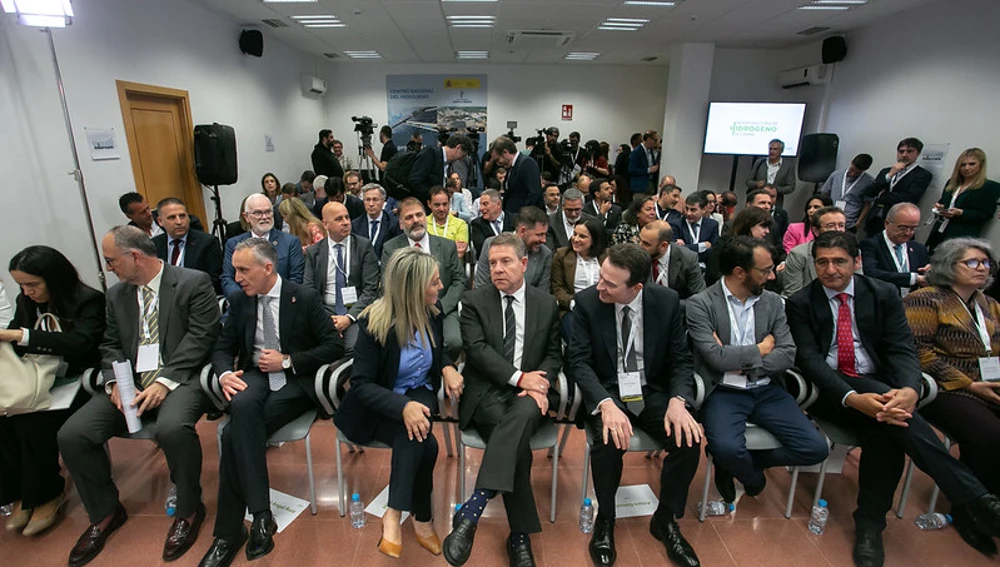 Las autoridades han acudido a la presentación que ha hecho Enagás Las autoridades han acudido a la presentación que ha hecho Enagás