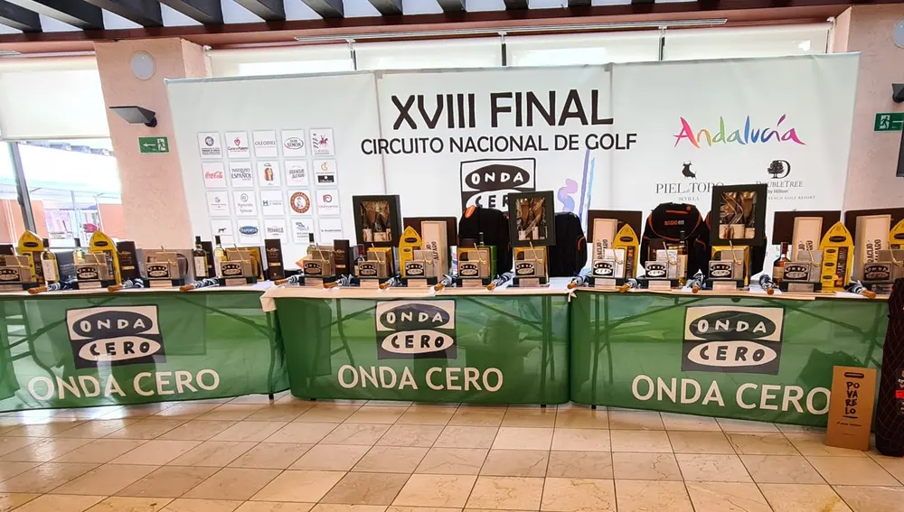 Premios Final Nacional de Golf Onda Cero 2021 Premios Final Nacional de Golf Onda Cero 2021